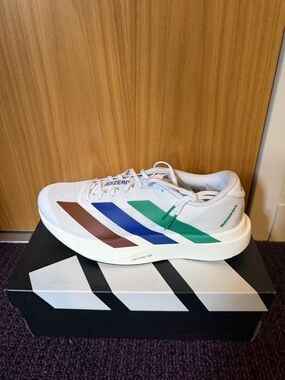 adidas White Adizero EVO SL HUMANRACE